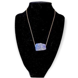 Natural Gemstone Pendant Necklace